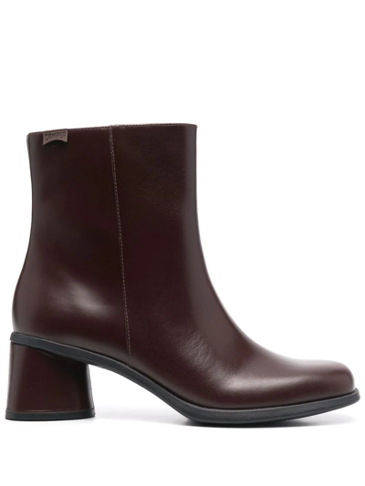 Camper Bonnie 60mm Ankle Boots In Brown
