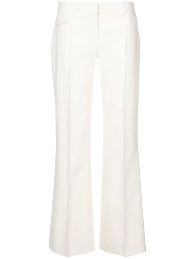 Dion Lee Pocket-detail Trousers In White
