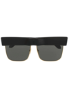 LINDA FARROW ROSALIE SQUARE-FRAME SUNGLASSES