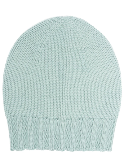 D4.0 Chunky Ribbed-knit Beanie In Grün