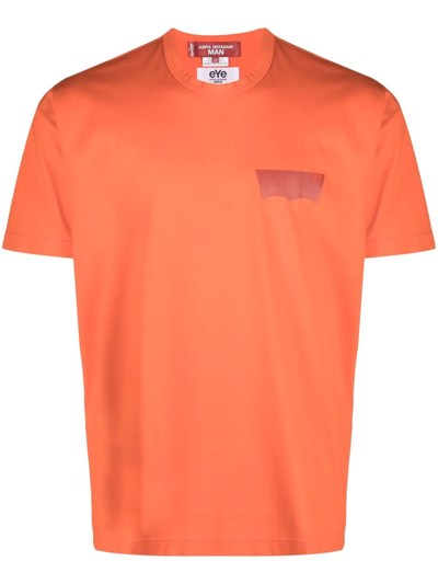 Junya Watanabe Logo-print T-shirt In Orange