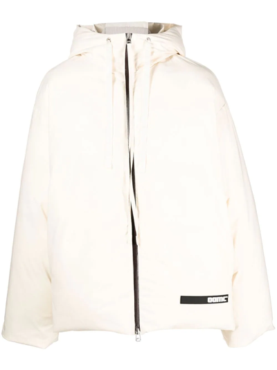 Oamc Off-white Lithium Jacket In Beige