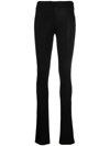 Alyx Semi-transparent Flared Trousers In Schwarz
