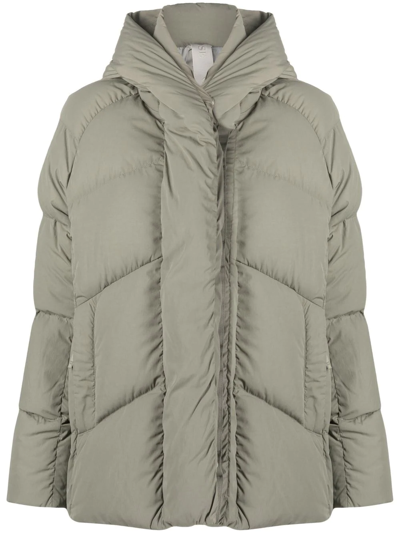 Canada Goose Marlow Hooded Puffer Jacket In Green