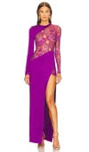 Michael Costello X Revolve Hillary Gown In Purple