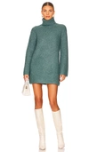 Steve Madden Abbie Sweater Dress In Foliage Green