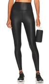 SPIRITUAL GANGSTER INTENT FAUX LEATHER LEGGING