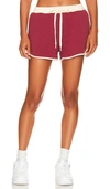 The Upside Banksia Leah Track Shorts In Red