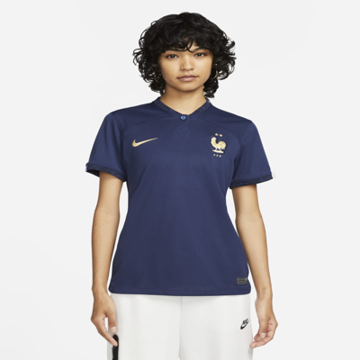 Nike Fff 2022/23 Stadium Home  Women's Dri-fit Soccer Jersey In Blue