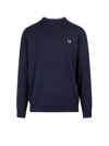 Fred Perry Sweater In Blue