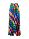 Alessandro Enriquez Pleated Mid-length Skirt