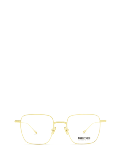 Native Sons Raylan 18k Gold Unisex Eyeglasses