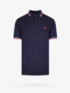 Fred Perry Polo Shirt In Blue