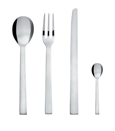 Alessi Santiago 24-piece Cutlery Set In Metallic