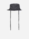 Jw Anderson Black Canvas Asymmetric Bucket Hat