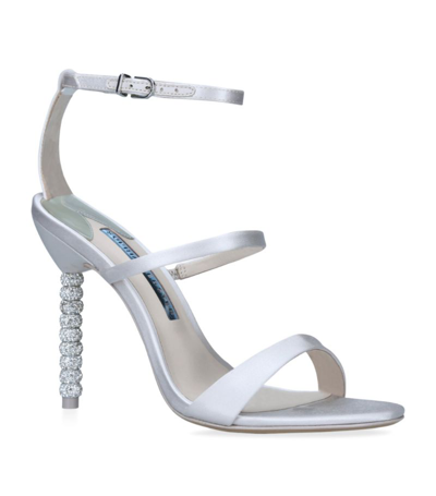 Sophia Webster Crystal-embellished Rosalind Sandals 100 In White