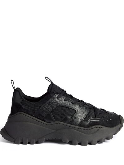 Ami Alexandre Mattiussi Black Lucky 9 Low-top Sneakers