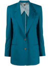 Maurizio Miri Notched-collar Single-breasted Blazer In Blue