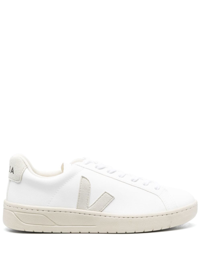 Veja Urca Bicolor Leather Low-top Trainers In White