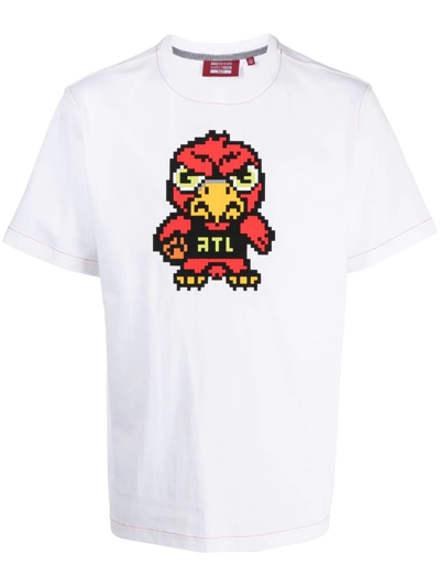 Mostly Heard Rarely Seen 8-bit Atlanta Graphic-print T-shirt In White