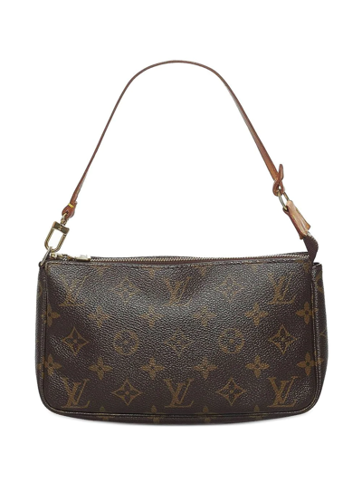 Pre-owned Louis Vuitton 2006  Pochette Accessoires Shoulder Bag In Brown