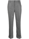Incotex Slim-cut Tailored Trousers In Grey