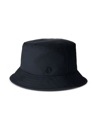 Maison Michel Kids' Jason Wool-felt Bucket-hat In Blue