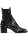 LAURENCE DACADE STUDDED LEATHER BOOTS