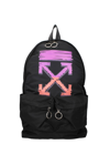 Off-white Backpack And Bumbags Fabric In Black