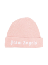 PALM ANGELS LOGO-EMBROIDERED KNIT HAT