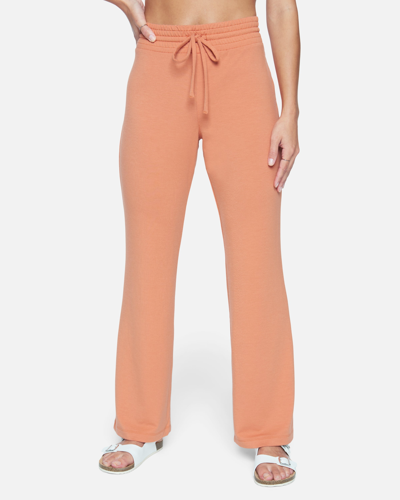 Hybrid Apparel Women's Easy Flare Pants In Carnelian