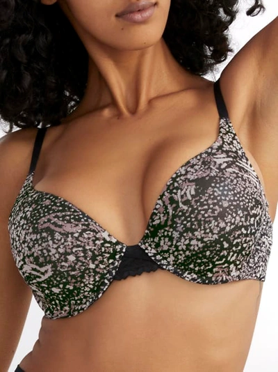 Maidenform Cushion Comfort Dream Push-up Bra In Wild Camo Print