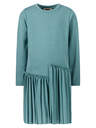 Dixie Kids Dress For Girls In Turquoise