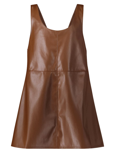 Dixie Kids Dress For Girls In Brown