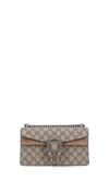Gucci Beige Dionysus Leather Cross Body Bag In Neutrals