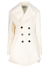 Jw Anderson Bumper Double-breasted Wool-felt Coat