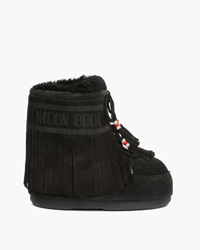 Alanui Icon Low Moonboots Black In 1010 Black