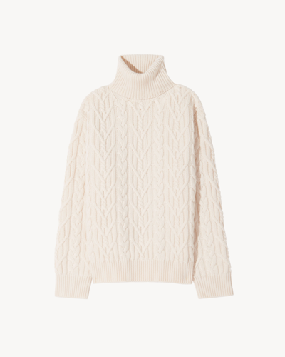 Nili Lotan Gio Sweater In Ivory