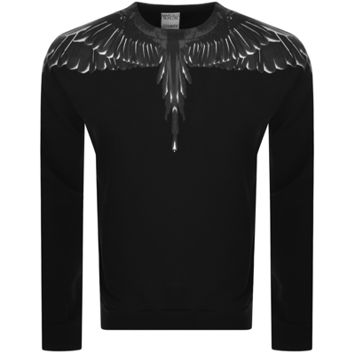 Marcelo Burlon County Of Milan Marcelo Burlon Icon Wings Sweatshirt Black
