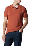 Rodd & Gunn The Gunn Slim Fit Polo Shirt In Terracotta