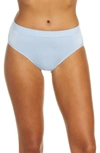 Wacoal B Smooth High Cut Briefs In Chambray Blue