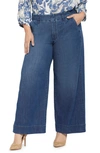 Nydj Mona High Waist Wide Leg Jeans In Reminiscent