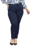 Nydj The High Waist Release Hem Straight Leg Jeans In Highway