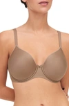 Chantelle Lingerie Comfort Chic Smoothing Memory Foam T-shirt Bra In Hazelnut-ol