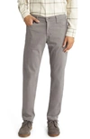 Ag Tellis Slim Fit Sateen Pants In Cinder Grey