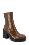 Kenneth Cole Amber Boot In Rust