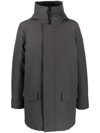 Canada Goose Langford Padded Parka In Grey
