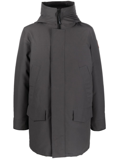 Canada Goose Langford Padded Parka In Grey