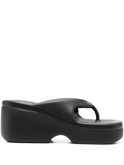 Forbitches Black Ooh Bunny Flip-flop Sandals S In Eva For Bitches Women