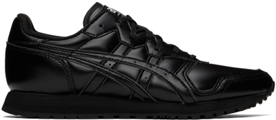 Comme Des Garçons Shirt Black X Asics Low-top Leather Sneakers